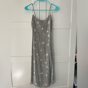 Aritzia Wilfred Green Floral Dress Size00